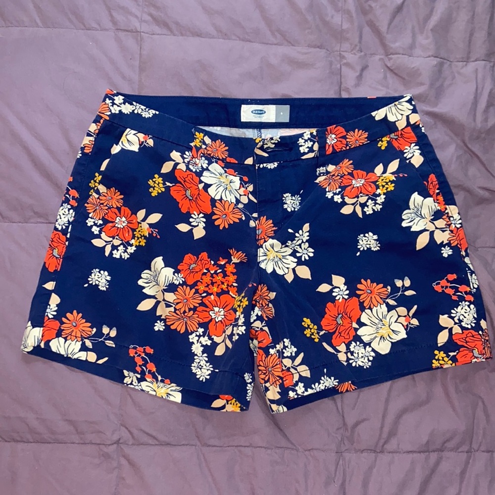 Old Navy Floral Shorts - Size 4